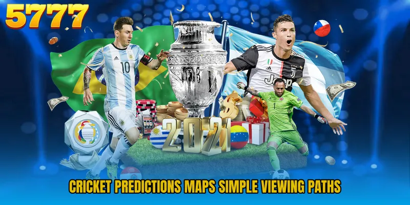 Cricket Predictions maps simple viewing paths