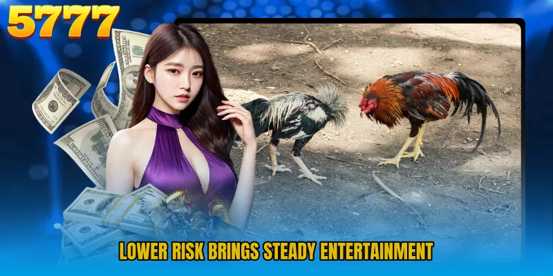 Lower risk brings steady entertainment